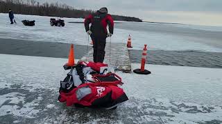 Red Lake crossing the ice bridge. 11-28-22 (2)