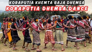 Koraputia Dhemsa Dance | Koraputia parab 2024 | Koraputia local Adivasi demsa dance | adivasi nacho