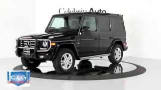 MERCEDES BENZ G550 BLACK  BLACK WOOD WHEEL 2013