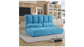 Bed Adjustable Floor Sofa  Foldable Gaming Sofa  Mattress Futon Couch Bed 2022