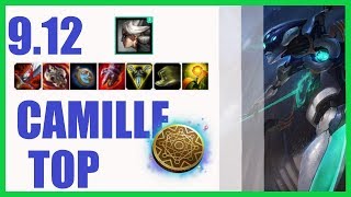 Camille Top Ranked Challenger Build 9.12 - KR Challenger