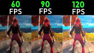 60Fps vs 90Fps vs 120Fps Fortnite