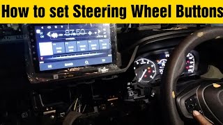 How to Pair Steering wheel buttons with Android car stereo in Tata Punch car