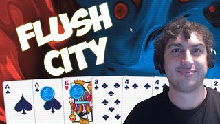 Balatro Let’s Play | Checkered Deck/White Stake | Flush City | EP4 |