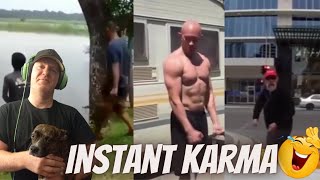 Instant Karma Bully fails Compilation 1 Big D Reacts