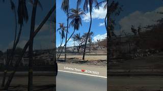 🔥Lahaina Town after the Fire. It still breaks my heart 💔. #lahainafire #lahaina #mauistrong