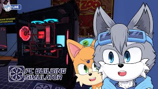 【PC BUILDING SIMULATOR】KEMBALI MENJADI TUKANG SERVICE PC!! | Alka Ch. ( SONIC VTUBER ID )