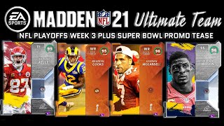 MUT 21 Super Bowl Promo Preview! PLUS NFL Playoffs Week 3 Content Is Live!