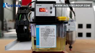 How to use auto lubraction oil device on your CNC