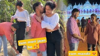 tum meri jaan ho 🥰 meri girlfriend Hui happy 😀 kabhi alag nahin honge 🫢 😍 @veersamratvlog