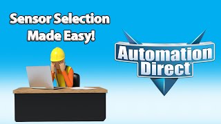 Sensor Selection Made Easy from AutomationDirect