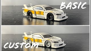 Nissan Silvia LB wheel swap!