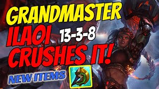 Insane GrandMaster ILAOI - 360k Mastery 600 Games Played Challenger Gameplay Top Lane VS Aatrox S 11