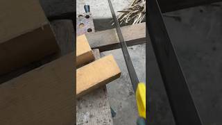 Making a garden bench from recycled wood