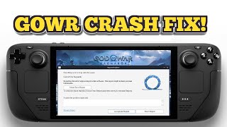 God Of War Ragnarok Steam Deck Crack Fix Isu Crash Masa Launch Games