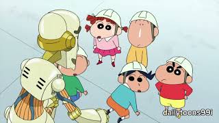 shinchan movie || Robot dad || part 7 || dailytoons99i