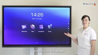 Horion M5A Interactive Flat Panel-Four-split screen