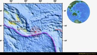 M 5.6 EARTHQUAKE - SOLOMON ISLANDS 03/07/12