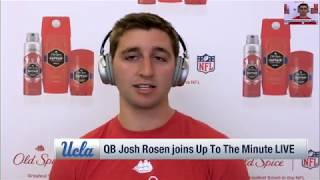 Josh Rosen on facing his critics 'The media is undefeated' | Apr 24, 2018