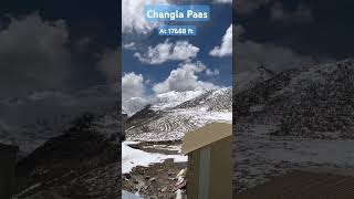 Changla Pass on Leh Pangong Highway #lehbiketrip  #changlapass #lehladakh #manali #pangonglake