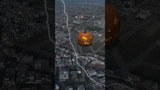 pumpkin halloween s4 #vfx #earth #viralvfx #pumpkin #halloween #shorts #eyebg8