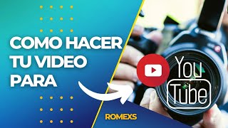 ¿CONVERTIRSE EN YOUTUBER? - #fotografia #fotografiabasica #cursodefotografia