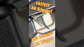 FASTEST & BEST AK Trigger! The ALG Defense AK Trigger ​⁠ #shorts #ak