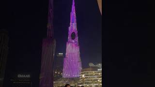 Burj Khalifa Dubai Light Show #dubai #burjkhalifa #shorts