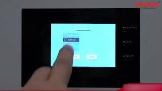 REVO II Hybrid Solar Inverter 3-5.5kw, Touch Screen Operation Demonstration