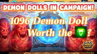 1096 Demon Dolls Opened | How to get free energy from the demon doll invasion?