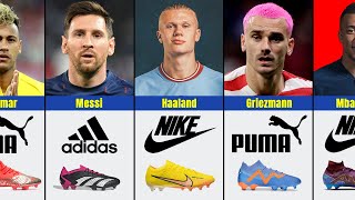 Игроки и контракты со спортивными брендами #futbol