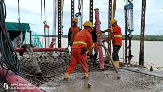 proses concrete bridge muara lassa (serawak MALAYSIA)