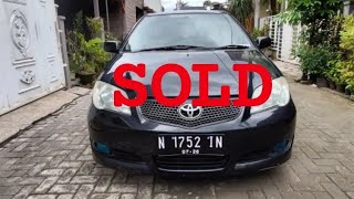 BismillahToyota VIOS tipe G manual 1.5 plat N malang kilometer 122rb