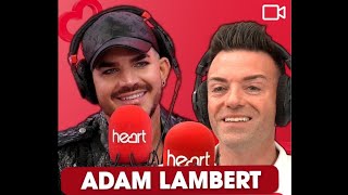 Adam Lambert : New interview clip via HeartScotland