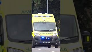 #WMAS Ambulance responding in Leamington Spa - West Midlands Ambulance Service