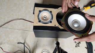 DIY. Homemade compact speaker Panasonic#diy