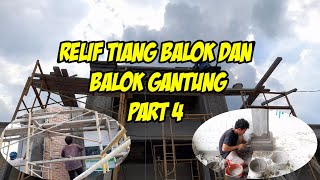 RELIF TIANG BALOK DAN BALOK GANTUNG