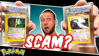 Wurde ich BETROGEN bei meinen CRYSTAL Karten?? - Beckett Grading Pokemon Return