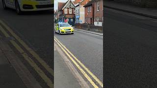 Police car responding at speed. #bluelights #emergencyresponse #police #policecar