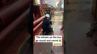 The wheels on the bus go round and round short