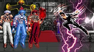 {Mugenation} Super Orochi Team Vs Orochi Iori Yagami