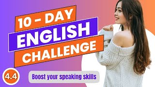 10 Day English Learning Challenge #english #tharangadinesh #englishlearningtips