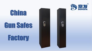 Favourable black small gun cabinet/gun safes