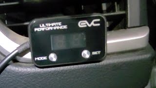 #0032 Fortuner, black cover plate to the EVC throttle controller