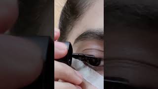 Easy way to draw wing eyeliner #punjabisong #love #song #music #makeup #eyeliner #easy