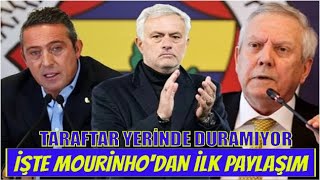 TARAFTAR YERİNDE DURAMIYOR / MOURINHO SARI LACIVERTLİLERİ HEYACANLIDACAK İLK PAYLAŞIMINI YAPTI