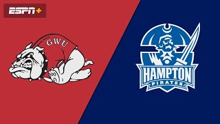 2020 Big South Basketball: Gardner-Webb vs Hampton