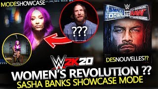 WWE 2K20 : MODE SHOWCASE WOMEN'S REVOLUTION CONFIRMÉ ? GROSSE BANDE ANNONCE DU JEU ?[FR]