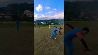 Side on bowling action for fast bowlers and how to jump #quick_cricket_skill #shorts