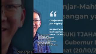 Mantan Gubernur DKI Basuki Tjahaja purnama Alias Ahok Ragukan kemampuan Gibran sebagai Wapres